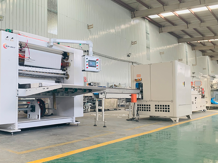 Tissue Machine House 5 Lanes Semi-Automatic Bottom Extraction Cotton Tissue Machines - SUNY ...