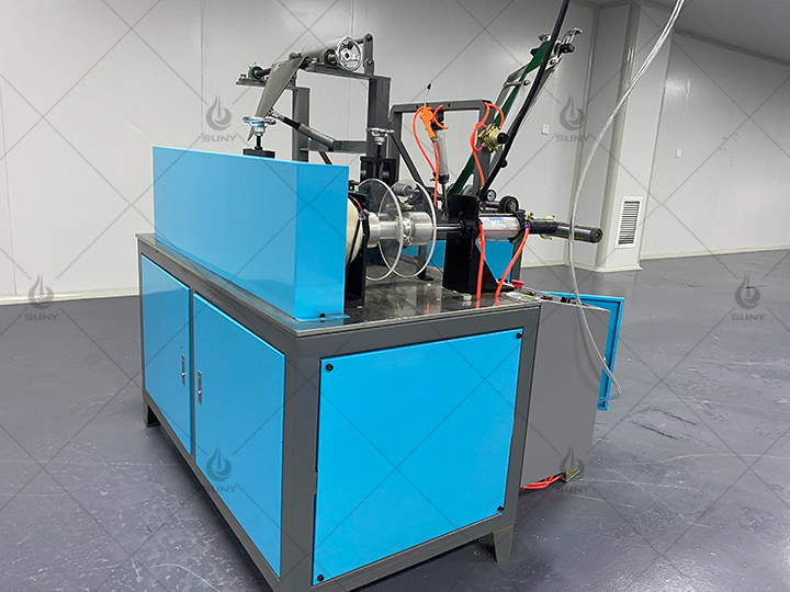 Cotton towel roll machine